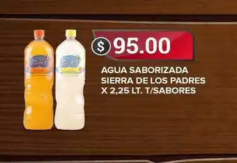 Supermercados Mayor Agua Saborizada Sierra De Los Padres X 2,25 LT. T-Sabores oferta