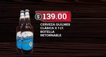 Cerveza Quilmes Clasica X 1LT. Retornable