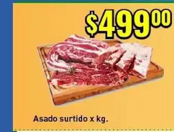 Supermercados Damesco Asado Surtido X Kg. oferta