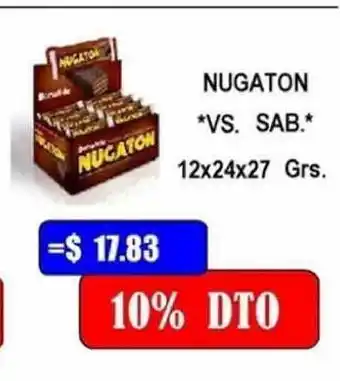 Dulcenter Nugaton VS. SAN. 12x24x27 Grs oferta