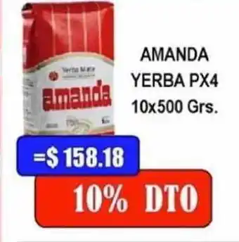 Dulcenter Amnda Yerba PX4 oferta