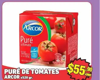 Puré De Tomates Arcor X 520gr