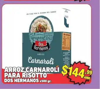 Arroz Carnaroli Para Risotto Dos Hermanos