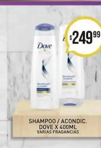 Shampoo - Acondic. Dove X 400ml