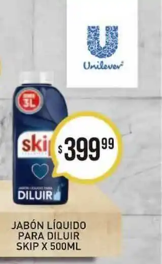Arcoiris Supermercados Skip Jabón Liquido Para Diluir X 500ml oferta