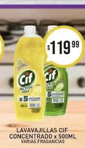 Cif Lavavajillas Concentrado X 500ml