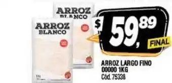 Supermercados Yaguar Arroz Largo Fino 00000 oferta