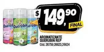 Supermercados Yaguar Aromatizante Querubin Rep oferta
