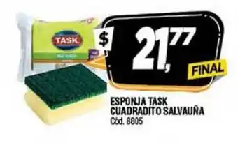 Supermercados Yaguar Esponja Task Cuadradito Salvauña oferta