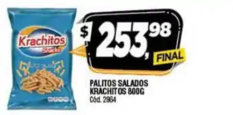 Supermercados Yaguar Palitos Salados Krachitos oferta