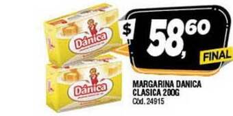 Supermercados Yaguar Margarina Danica Clasica 200g oferta