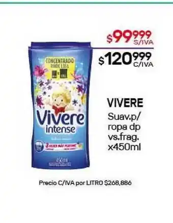 Nini Mayorista Vivere x450ml oferta
