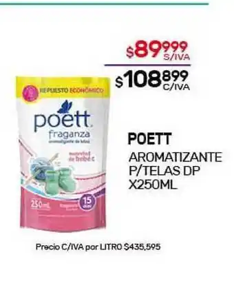 Nini Mayorista Poett Aromatizante x 250ml oferta