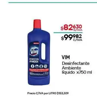 Nini Mayorista Vim Desinfectante Ambiente Liquido X750ml oferta