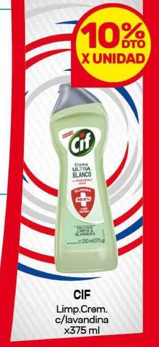 Nini Mayorista Cif Limp. Crem. C-lavandina oferta