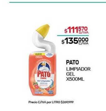 Nini Mayorista Pato Limpiador Gel x 500ml oferta