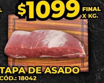 Diarco Tapa de asado kg oferta