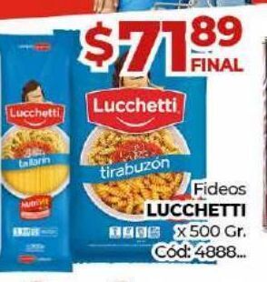Diarco Fideos lucchetti 500g oferta