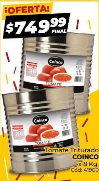 Diarco Tomate triturado coinco x 8kg oferta