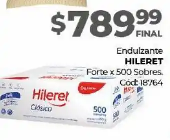 Diarco Edulcorante hileret forte 500 sobres oferta