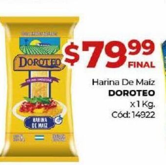Diarco Harina de maíz doroteo x 1kg oferta