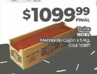 Diarco Dulce de membrillo noel cajón x 5kg oferta