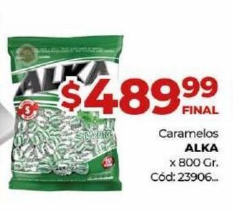 Diarco Caramelos alka 800g oferta