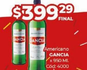 Diarco Americano gancia 950ml oferta