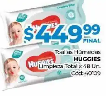 Diarco Toallitas húmedas para bebé huggies x 48un oferta