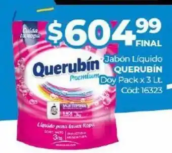 Diarco Jabón líquido querubin dp 3 l oferta