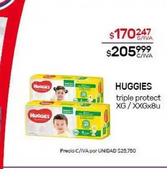 Nini Mayorista Huggies Triple Protect oferta