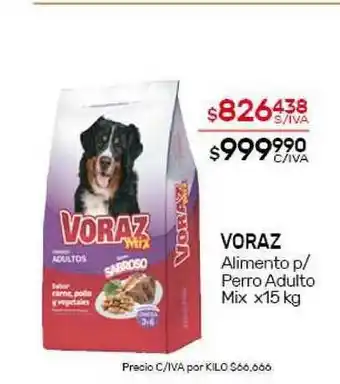 Nini Mayorista Voraz Alimento P Perro Adulot Mix X15 Kg oferta