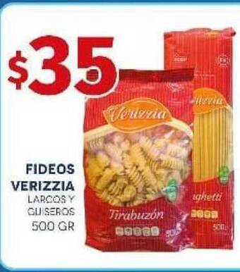 Yaguane Supermercados Fideos Verizzia 500gr oferta