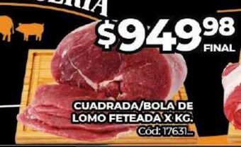 Diarco Cuadrada bola de lomo feteada oferta
