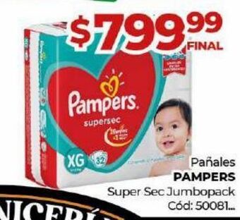 Diarco Pañales pampers oferta