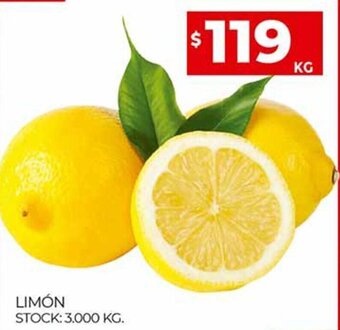 Supermercados DIA Limón oferta