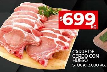 Supermercados DIA Carre de Cerdo Con Hueso oferta