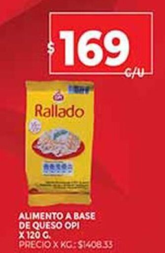 Supermercados DIA Alimento A Base De Queso Opi x 120g oferta