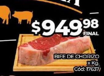 Diarco Bife de chorizo x kg oferta