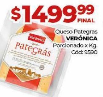 Diarco Queso pategras véronica oferta
