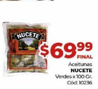 Diarco Aceitunas nucete oferta