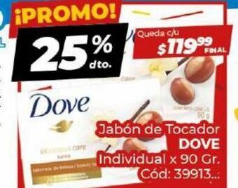 Diarco Jabón de tocador dove oferta