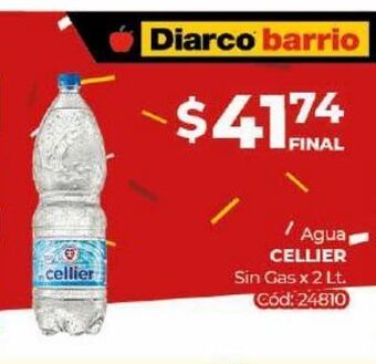 Diarco Agua cellier oferta