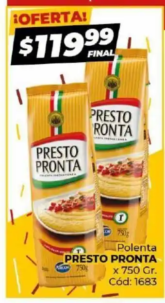 Diarco Polenta presto pronta oferta