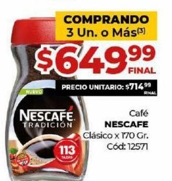 Diarco Cafe nescafé oferta