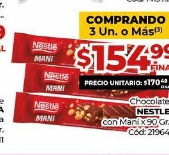 Diarco Chocolate nestlé oferta
