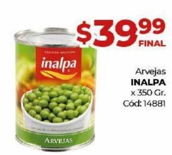 Diarco Arvejas inalpa oferta