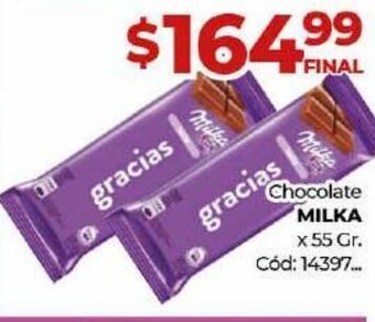 Diarco Chocolate milka oferta
