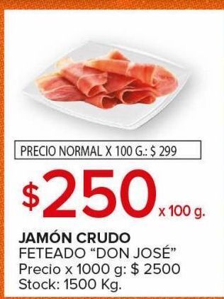 Carrefour Maxi Jamón crudo feteado oferta
