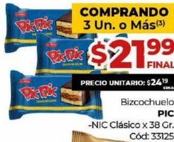 Diarco Bizcochuelo pic-nic oferta
